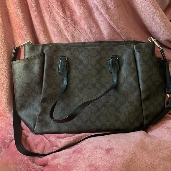 Large oversized Coach tote bag - Picture 2 of 15